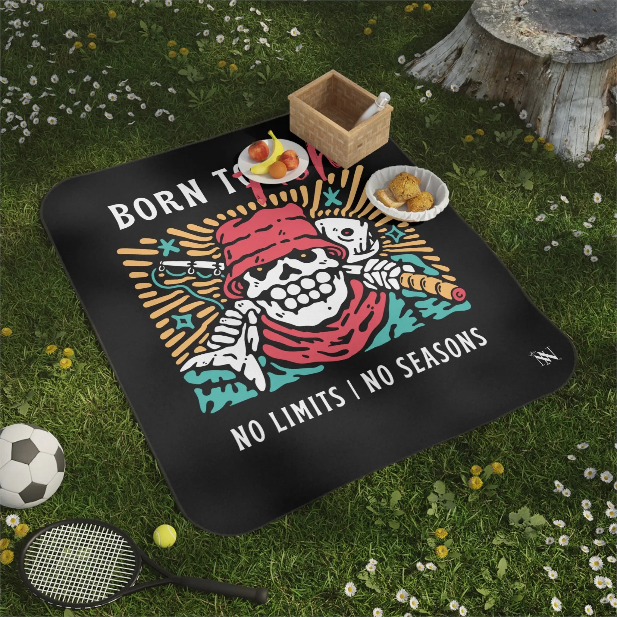 Born to Fish No Seasons Sex Blanket