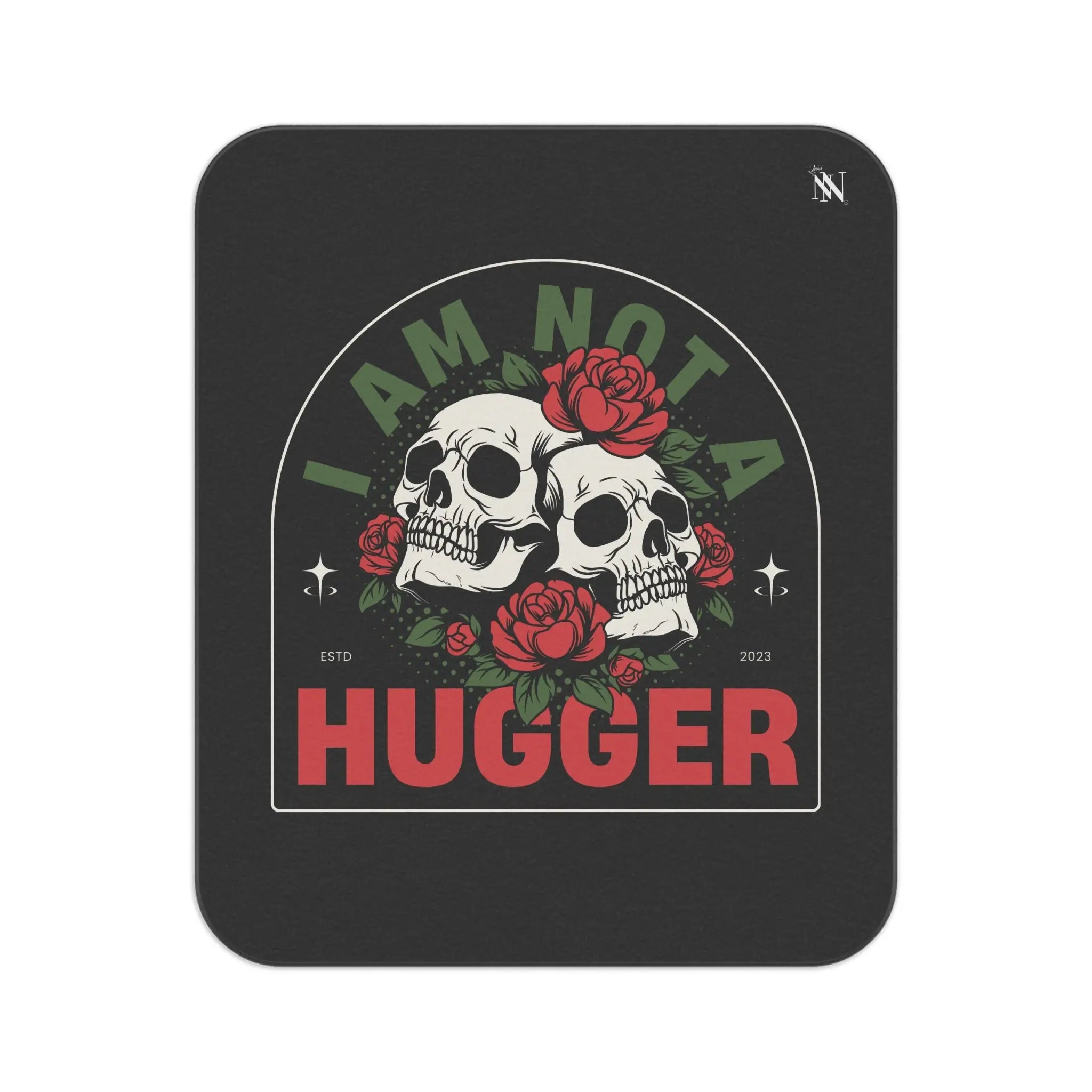 I Am Not a Hugger | Mix Match Fun-Flirty Lovers’ Water-Resistant Blankets