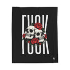 Roses Skulls & Fuck | Mix & Match Soft Fun-Flirty Lovers’ Blankets