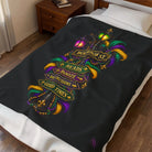 Bourbon St. Sign Bad Decisions Lovers’ Blanket