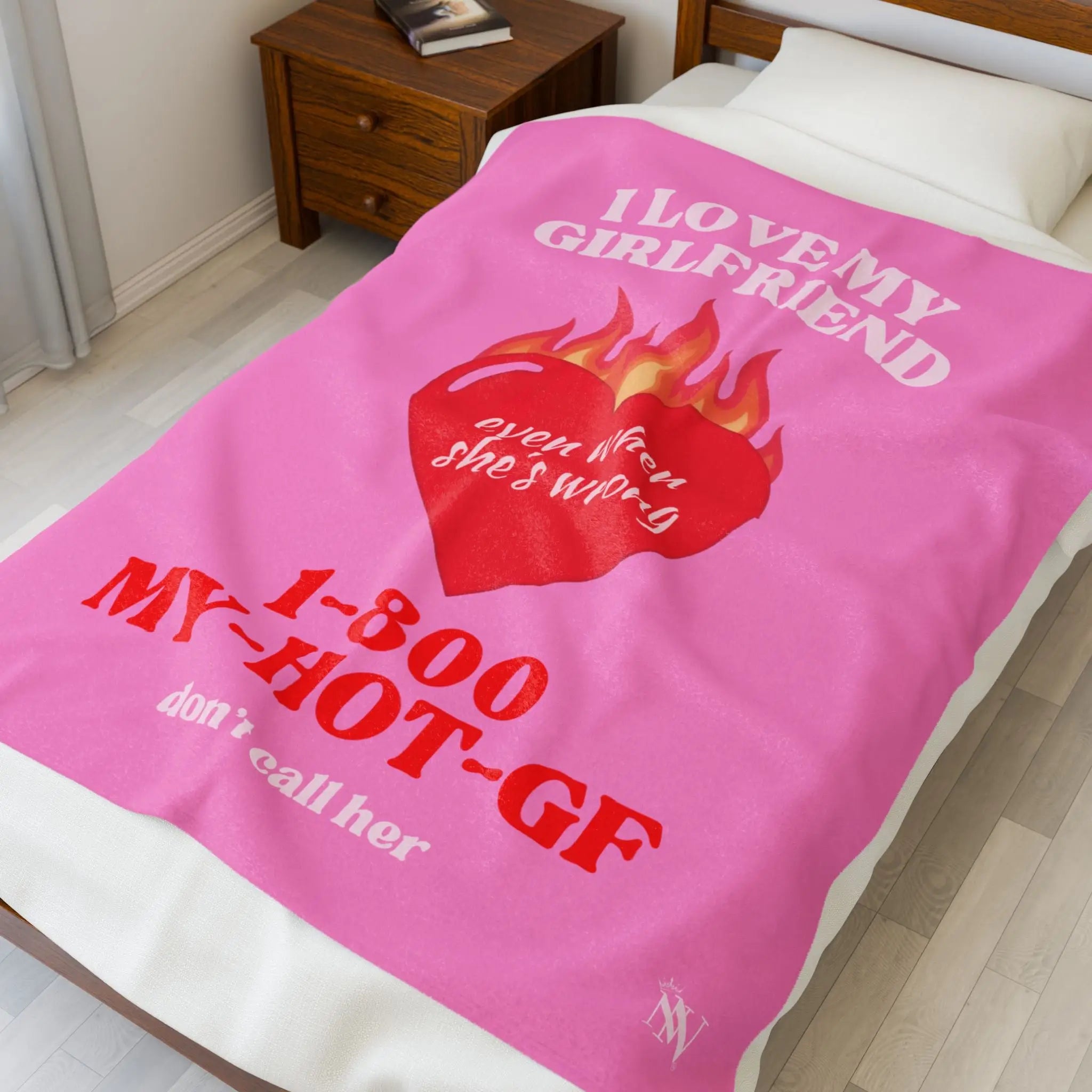 My Hot GF | Mix & Match Soft Fun-Flirty Lovers’ Blankets