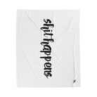 Shit Happens | Mix & Match Soft Fun-Flirty Lovers’ Blankets