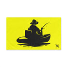 Man in the Boat Neon Yellow | Mix & Match Classic Fun-Flirty Lovers’ Towels