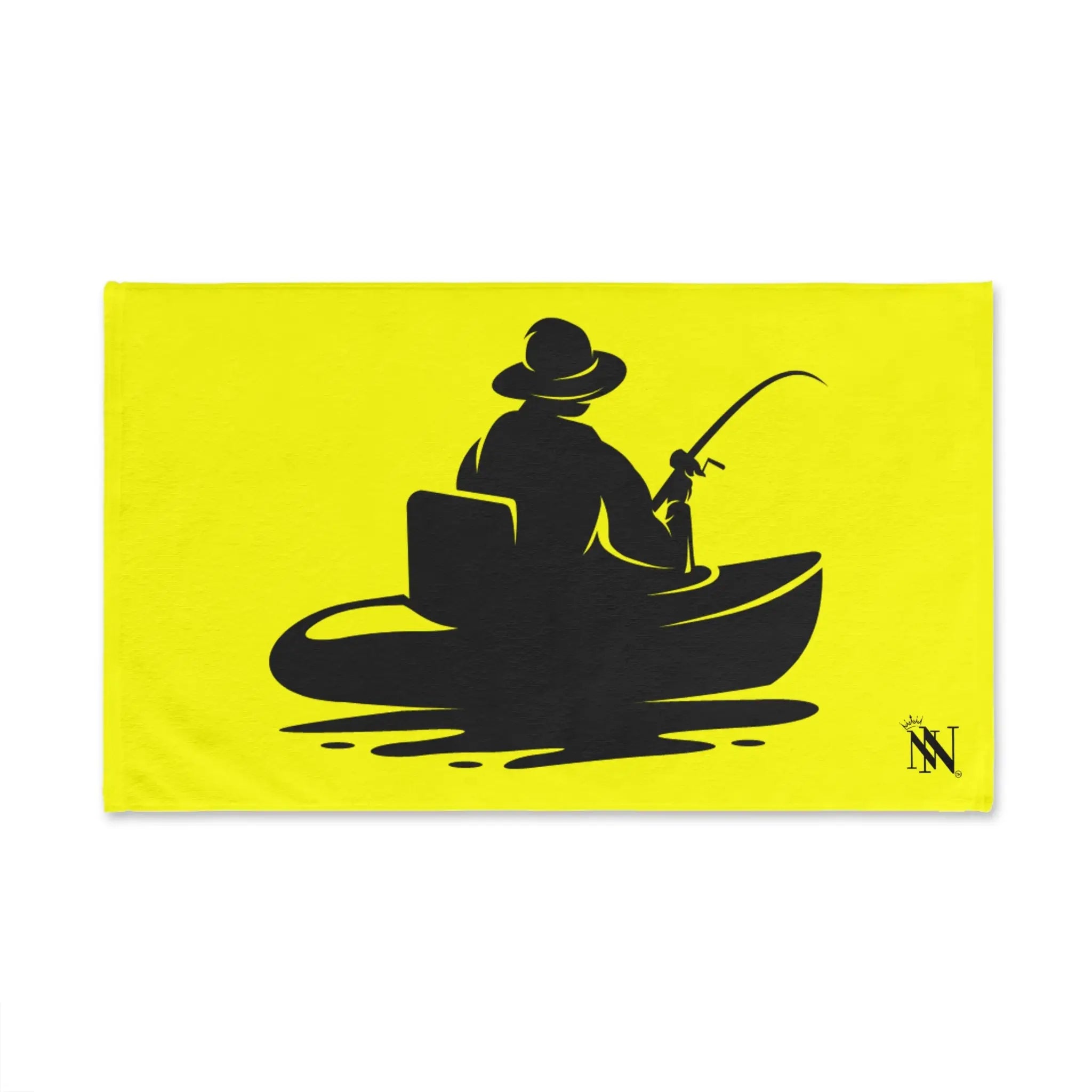 Man in the Boat Neon Yellow | Mix & Match Classic Fun-Flirty Lovers’ Towels