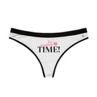 Naughty Time! With a Kiss | Mix & Match Women’s Fun-Flirty Lovers’ Thongs