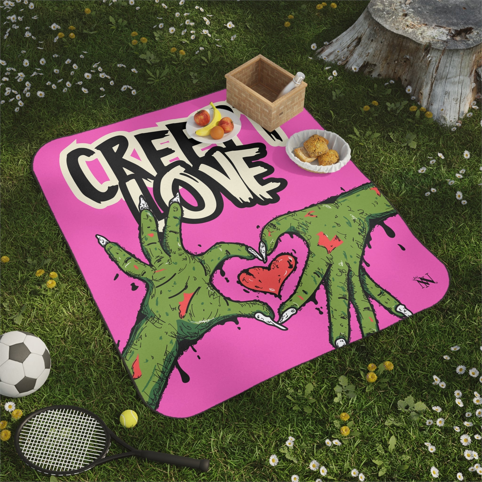 Creepy Love | Mix Match Fun-Flirty Lovers’ Water-Resistant Blankets