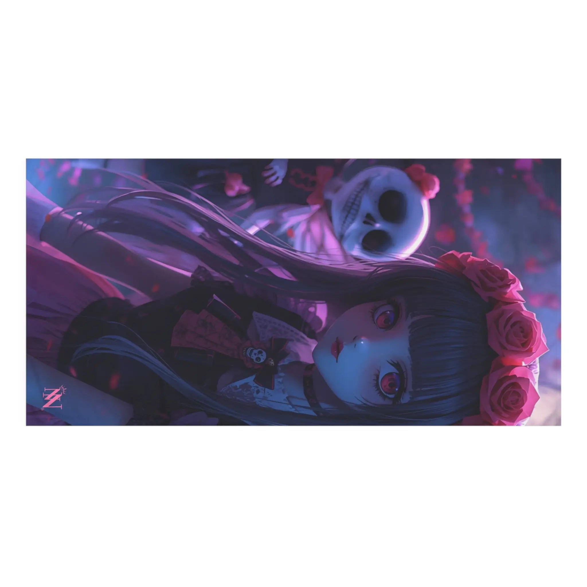 Anime Zombie Girl | Mix & Match XL Fun-Flirty Lovers’ Towels