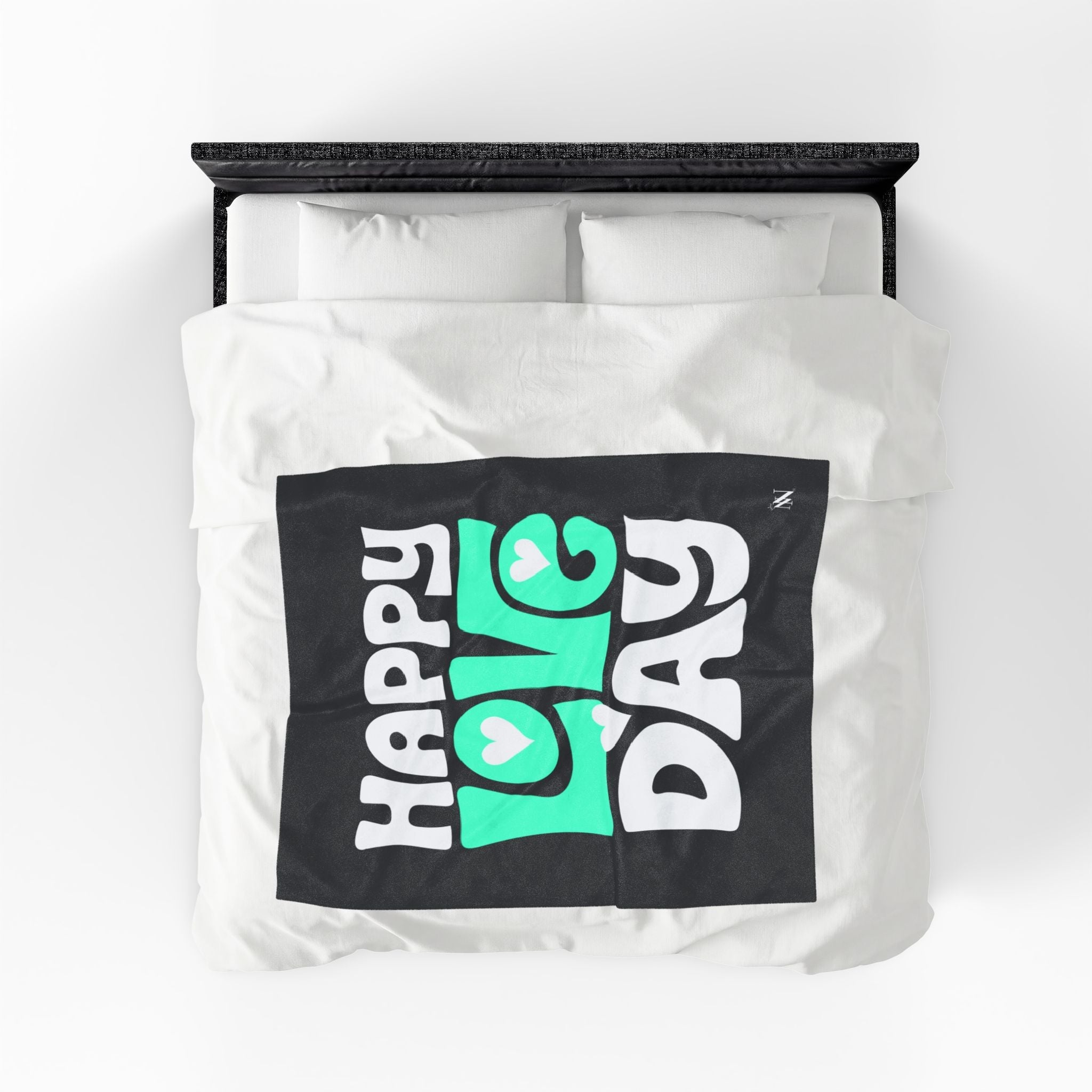 Happy Love Day Hearts | Mix & Match Soft Fun-Flirty Lovers’ Blankets