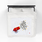 Money Shot Cannon Emoji | Mix & Match Velveteen Fun-Flirty Lovers’ Blankets