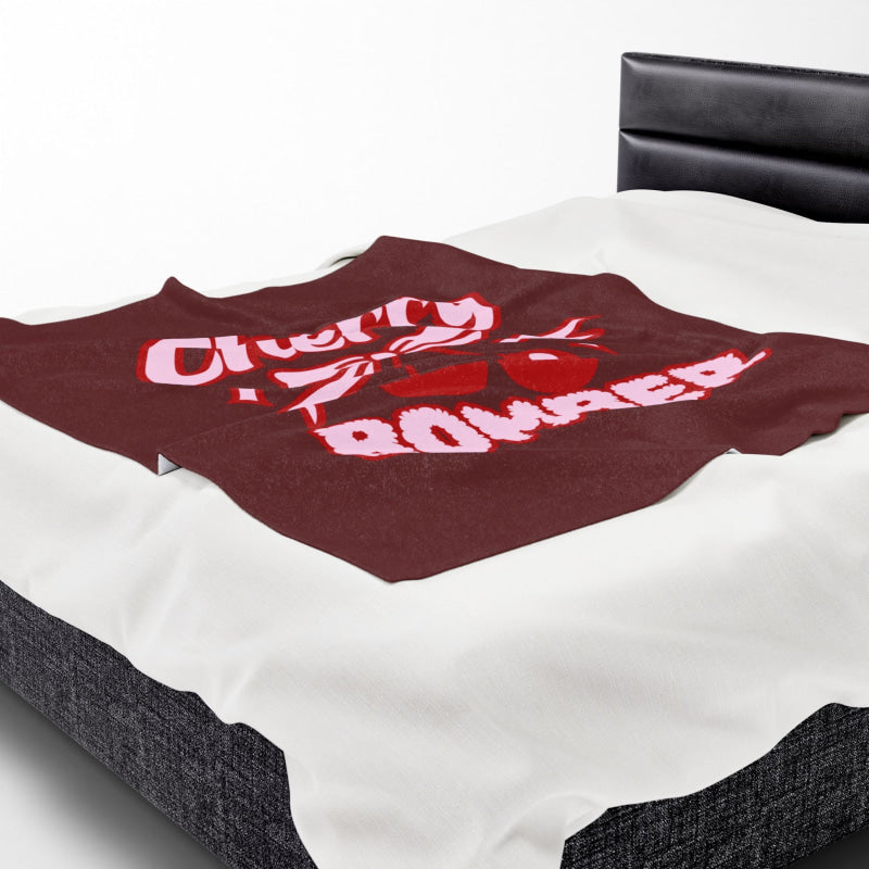 Cherry Bomber | Mix & Match Soft Fun-Flirty Lovers’ Blankets
