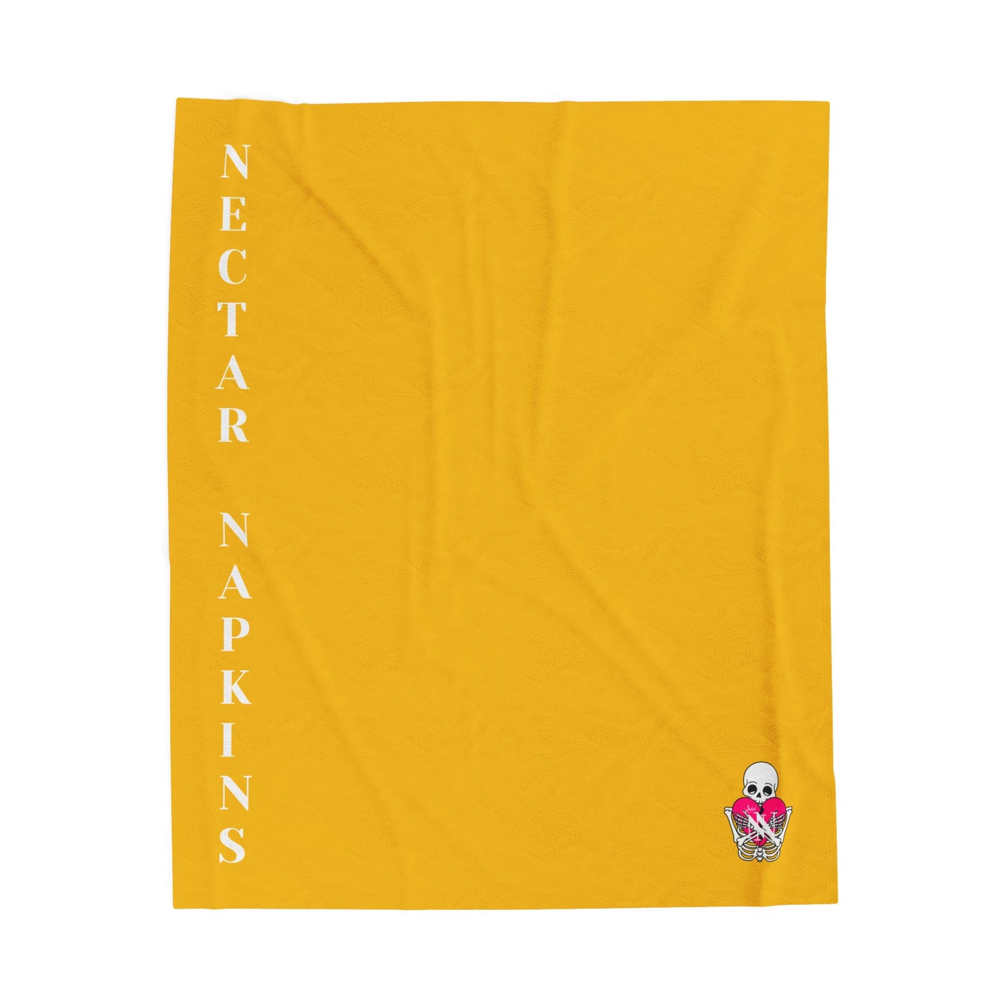 Nectar Napkins Brand Yellow Love Blanket