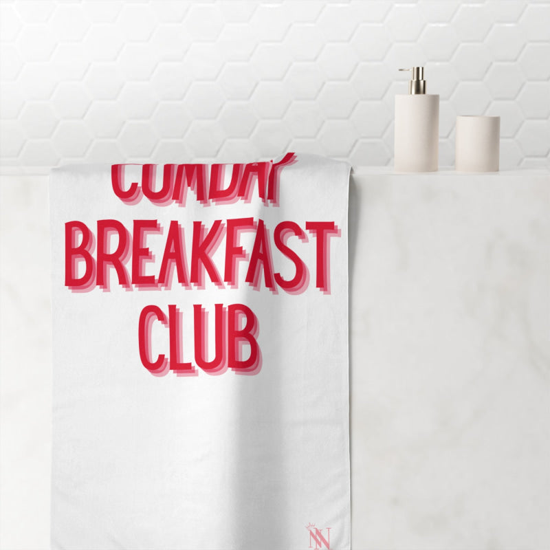 Cumday Breakfast Club | Mix & Match XL Fun-Flirty Lovers’ Towels