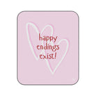 Happy Endings Exist! Two Hearts | Mix Match Fun-Flirty Lovers’ Water-Resistant Blankets