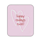 Happy Endings Exist! Two Hearts | Mix Match Fun-Flirty Lovers’ Water-Resistant Blankets