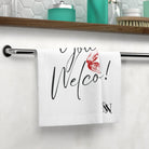 You’re Welcome! with a Kiss | Mix & Match Lils’ Fun-Flirty Lovers’ Towels