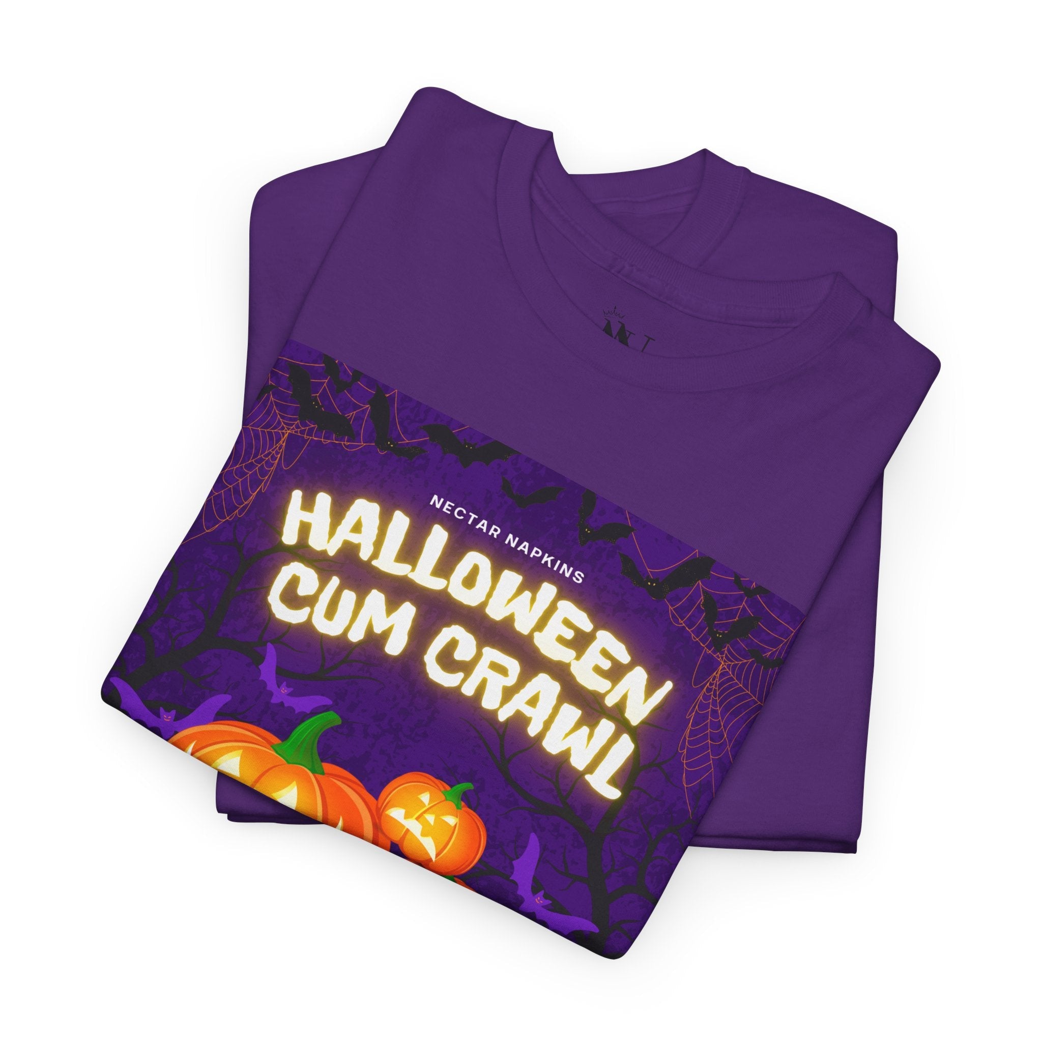 Halloween Cum Crawl | Mix & Match 100% Cotton Unisex Fun-Flirty Lovers’ Tees