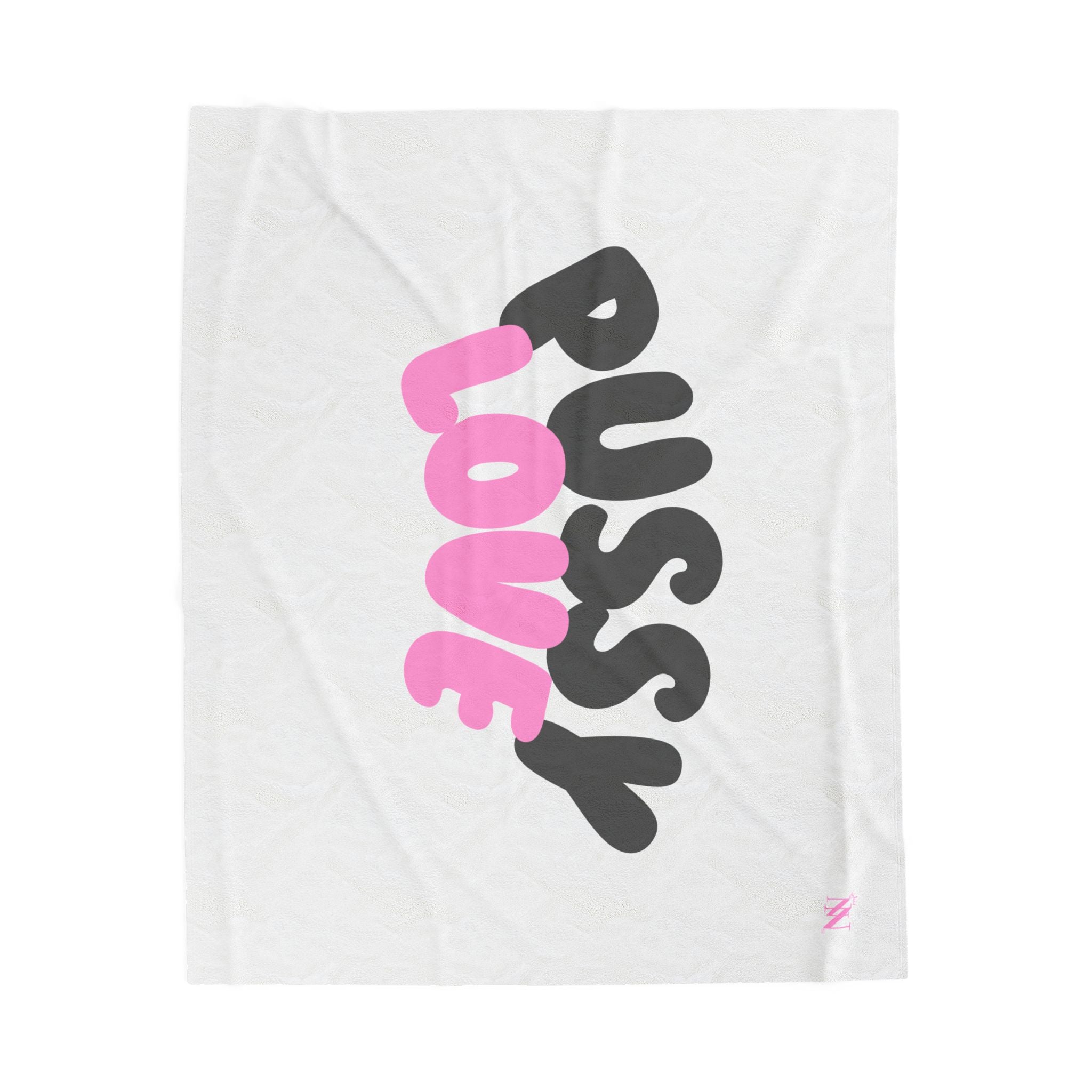 Pussy Love | Mix & Match Velveteen Fun-Flirty Lovers’ Blankets