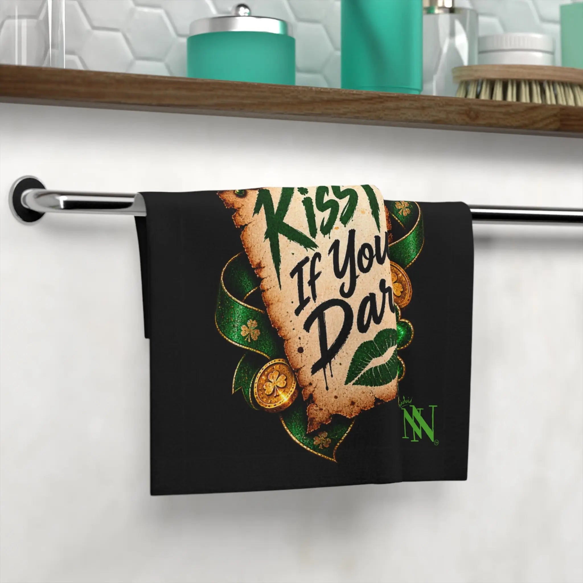 Kiss Me If You Dare Irish Love Lils’ Sex Towel