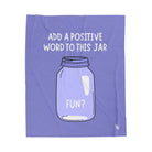 Positive Affirmation Jar Fun? Romantic Sex Gifts Blanket