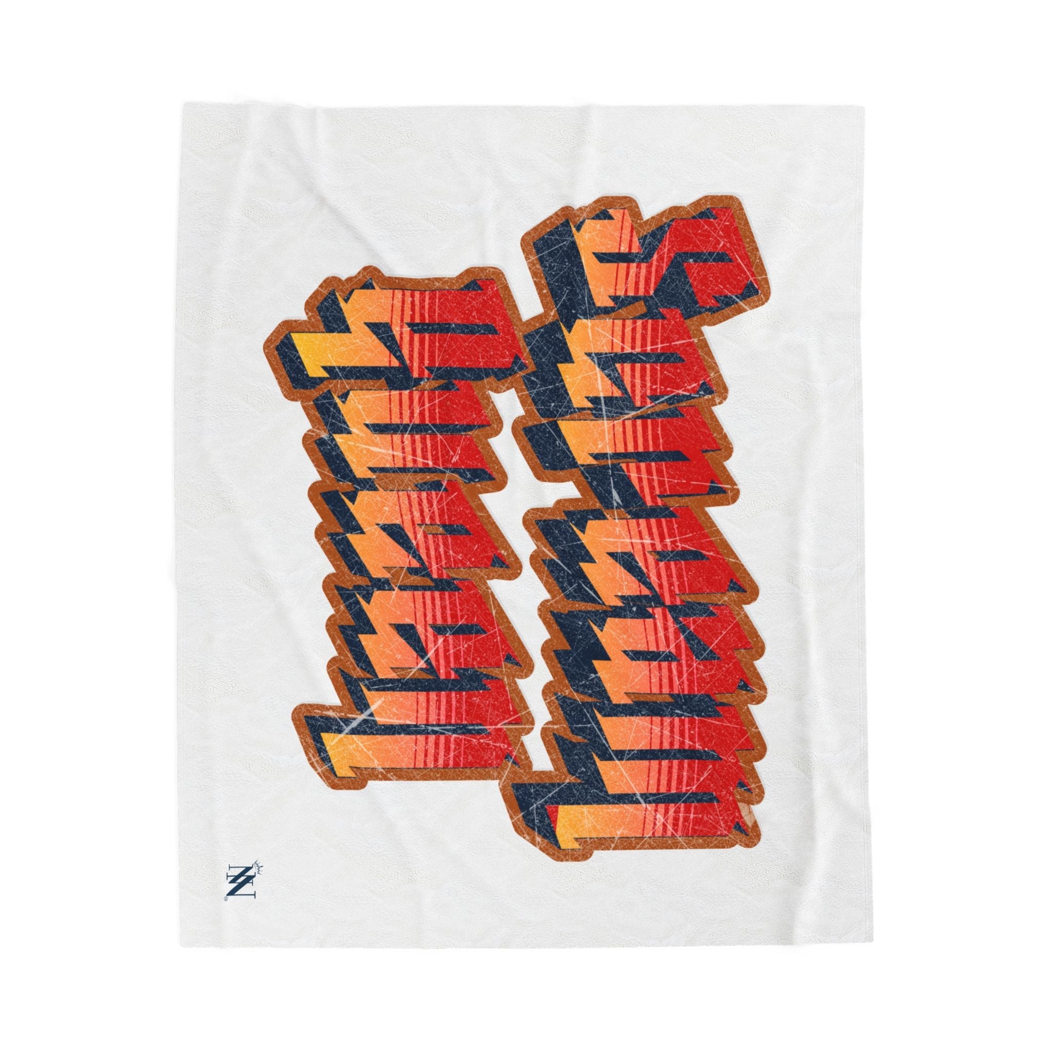 Retro Scream Queen | Mix & Match Velveteen Fun-Flirty Lovers’ Blankets