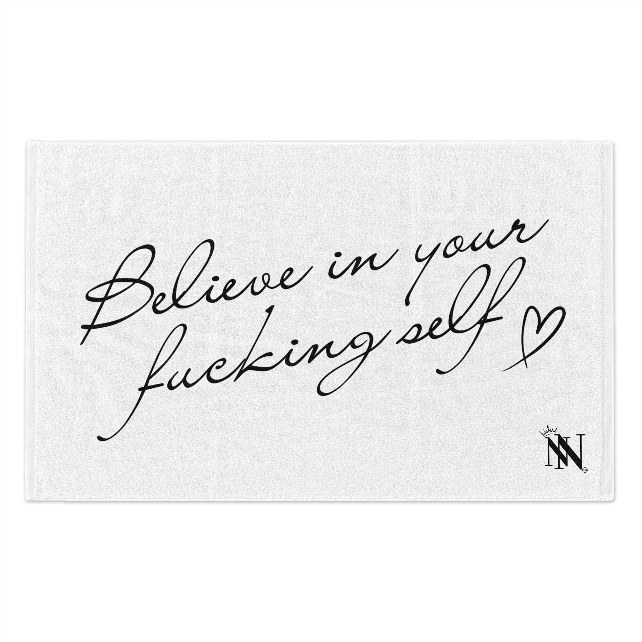 Believe in Your Fucking Self | Mix & Match Soft Fun-Flirty Lovers’ Towels