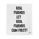 Real Friends | Mix & Match Velveteen Fun-Flirty Lovers’ Blankets