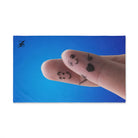 Finger People Happy Holding Cum Towel