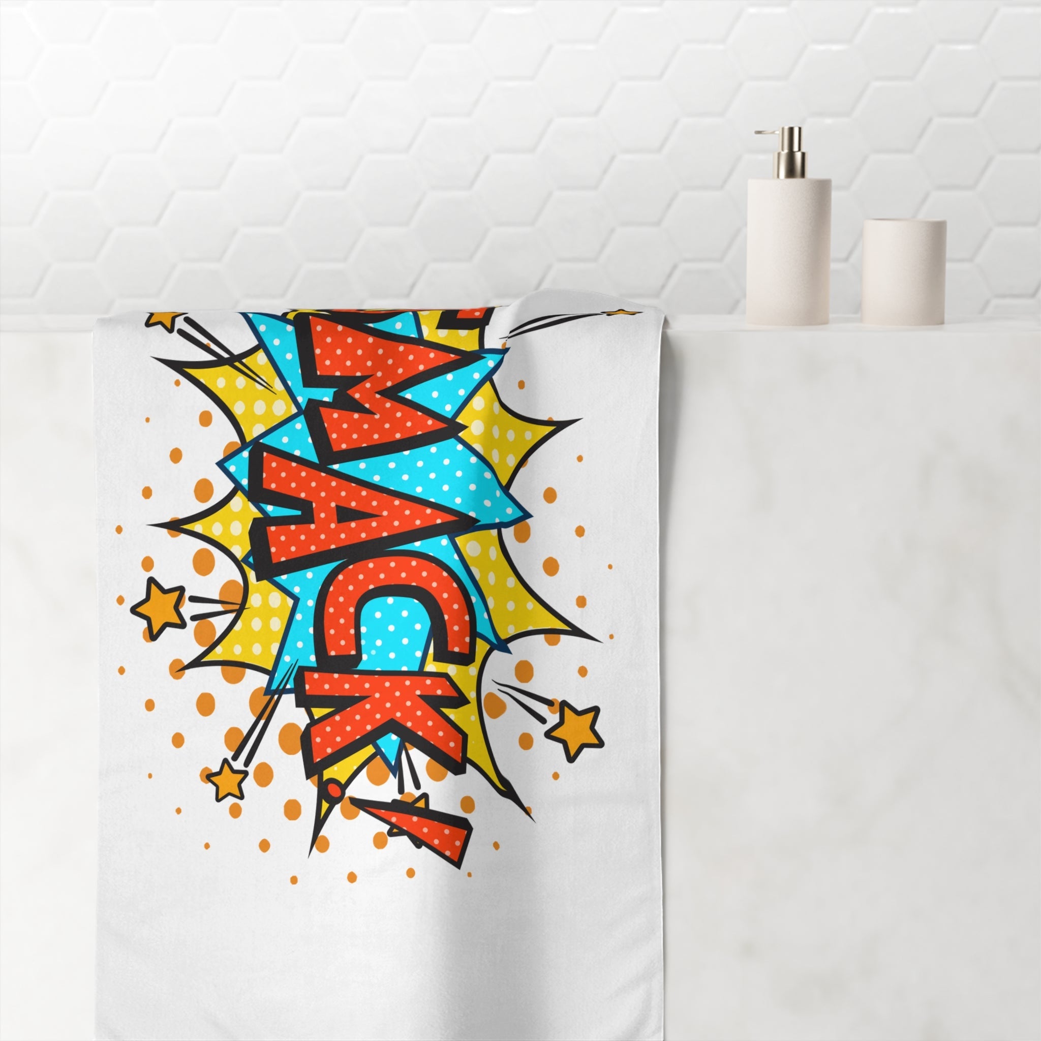 Smack! Cartoon Fun | Mix & Match XL Fun-Flirty Lovers’ Towels