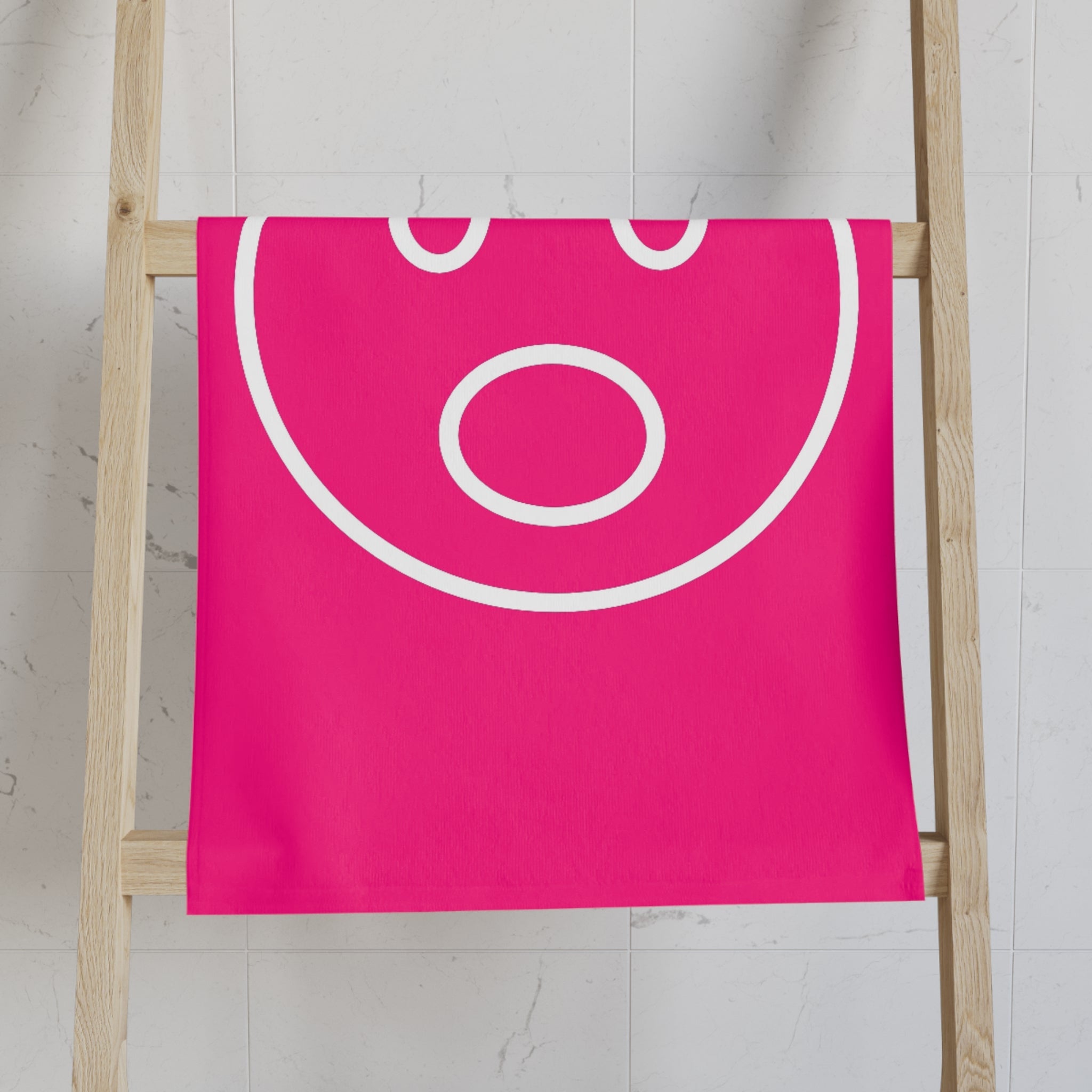 Surprised Emoji Signature Pink | Mix & Match Classic Fun-Flirty Lovers’ Towels