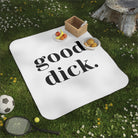 Good Dick. | Mix Match Fun-Flirty Lovers’ Water-Resistant Blankets