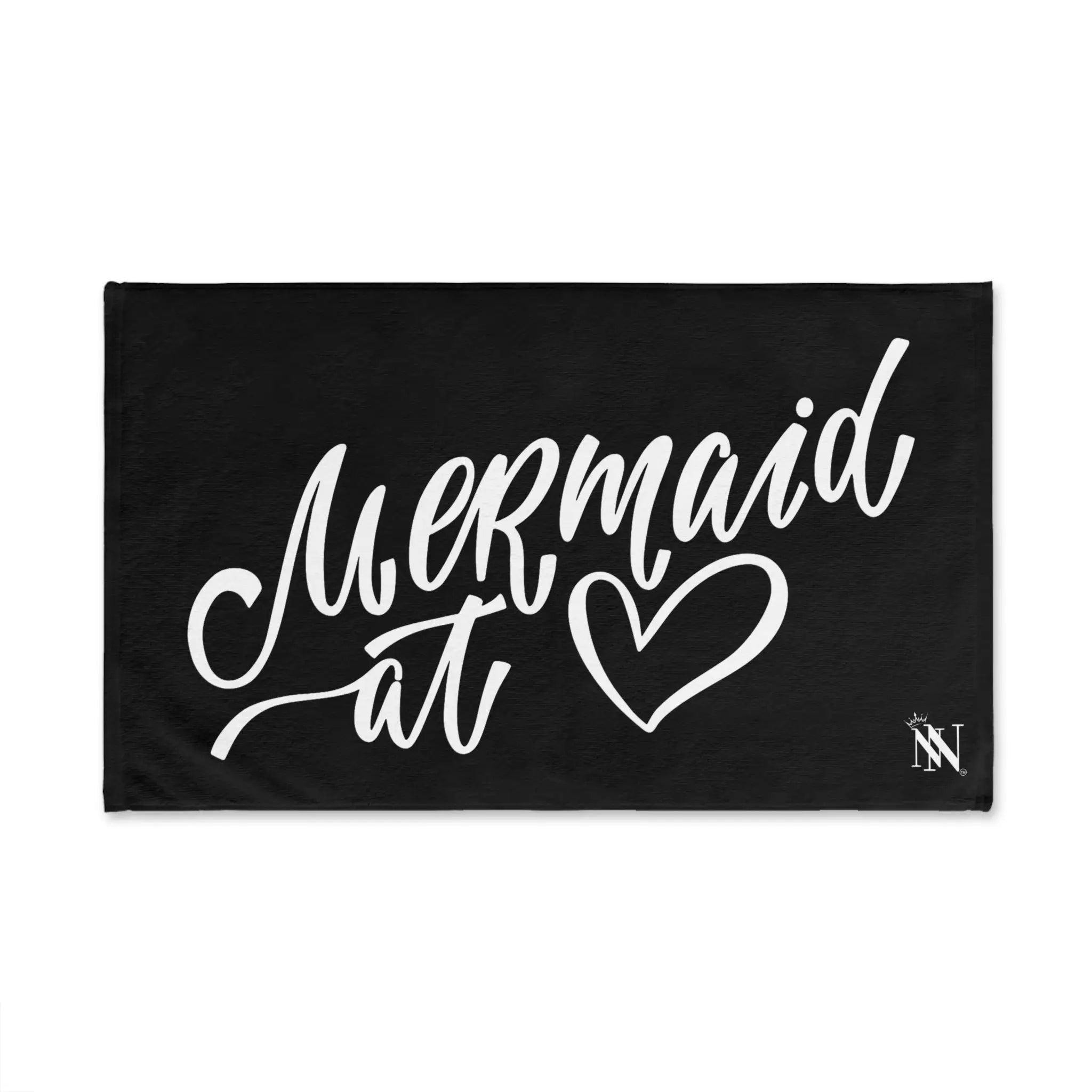 Mermaid At Heart Light Black Cum Towel