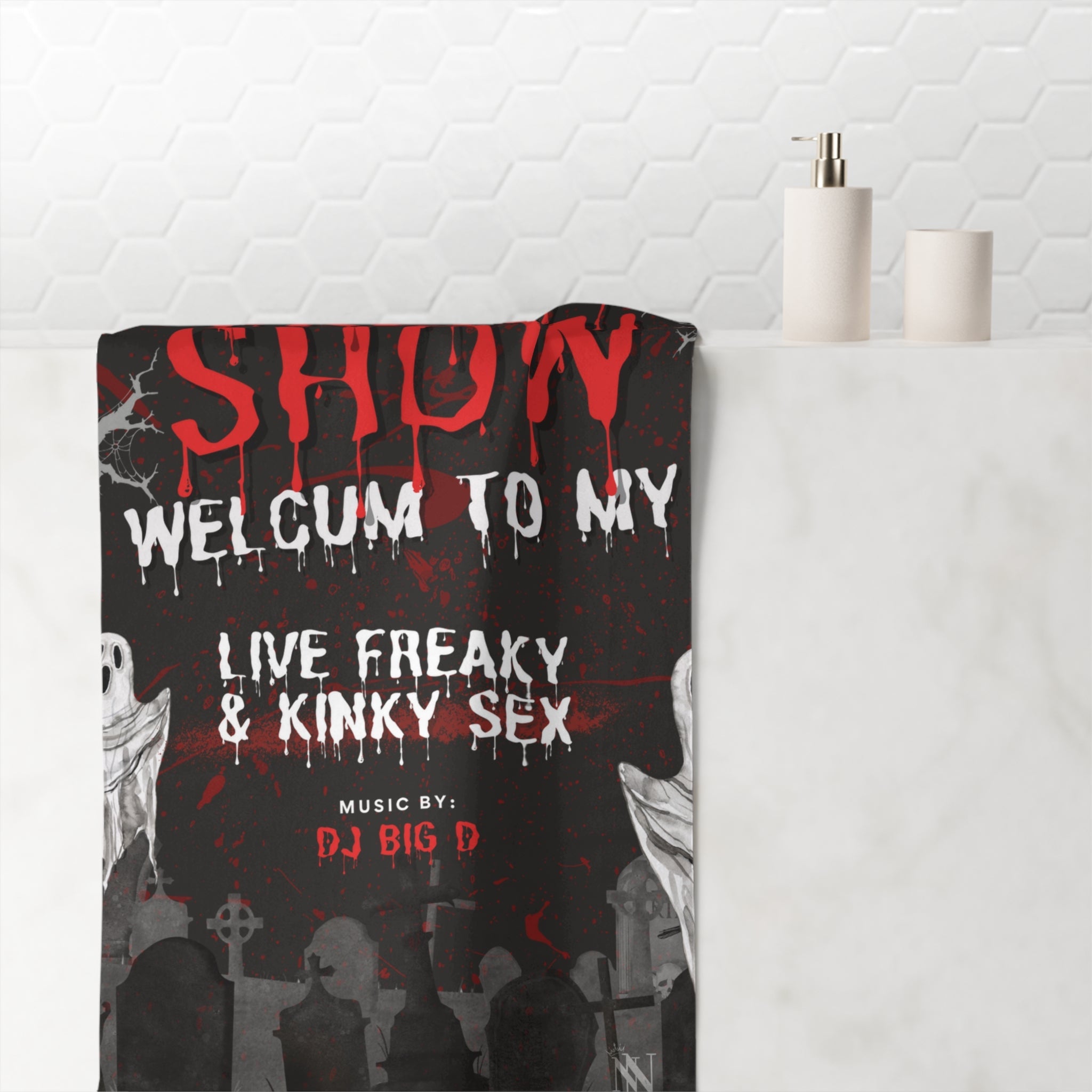 Freak Show | Mix & Match Naughty XL Fun-Flirty Lovers’ Towels