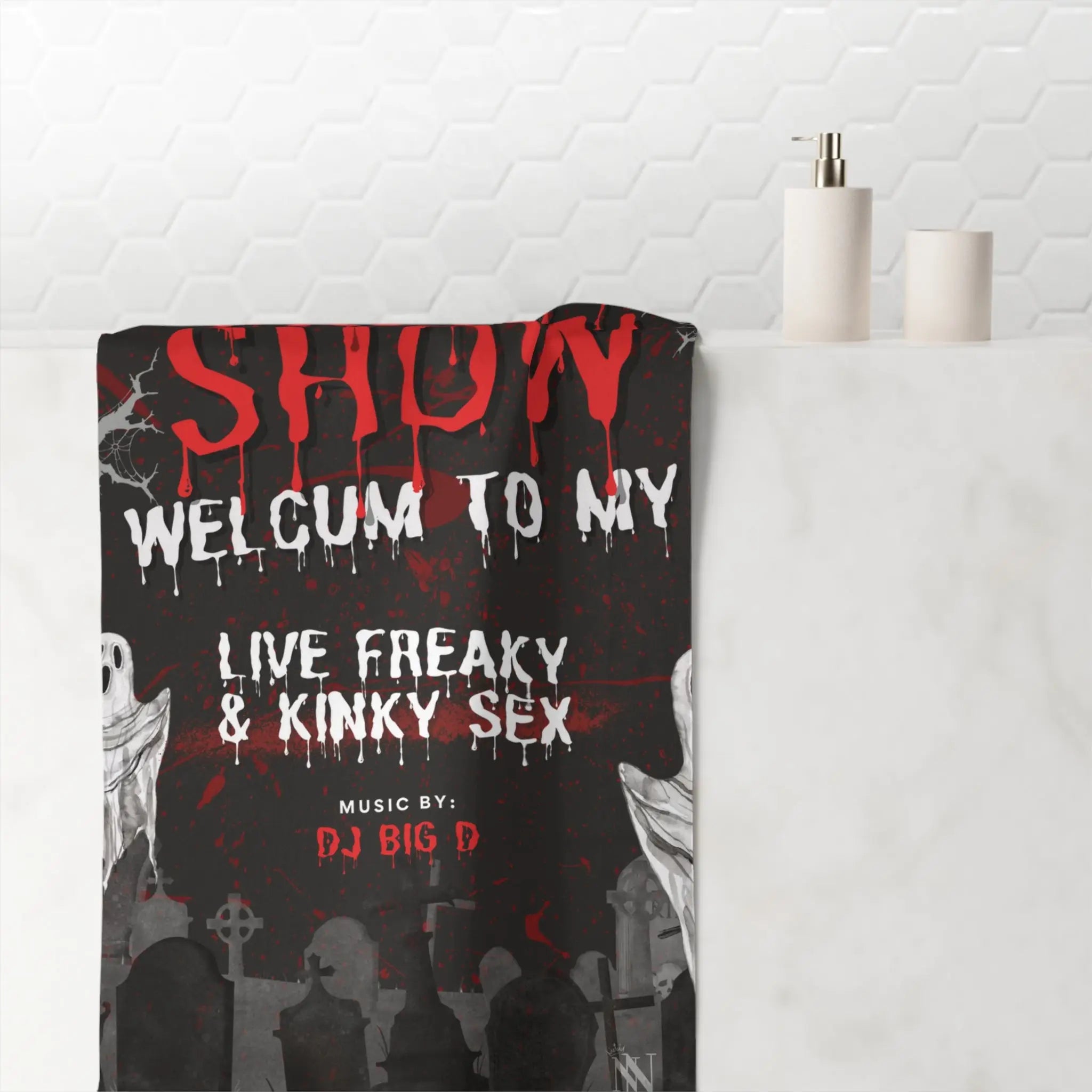 Freak Show | Mix & Match Naughty XL Fun-Flirty Lovers’ Towels