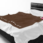 Nectar Napkins Brown Love Blanket