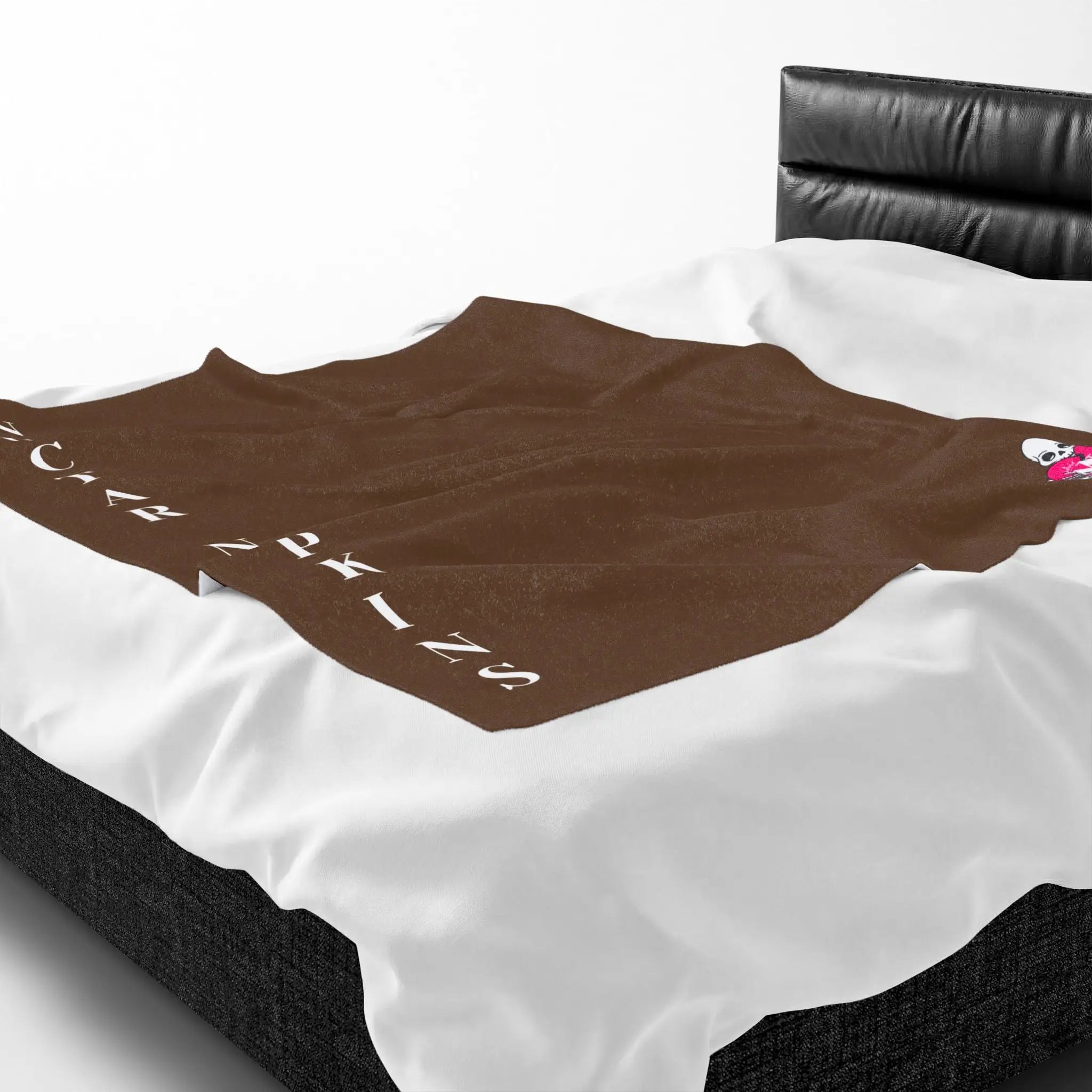 Nectar Napkins Brown Love Blanket