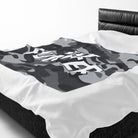 The Hunter Grey Camo Blanket