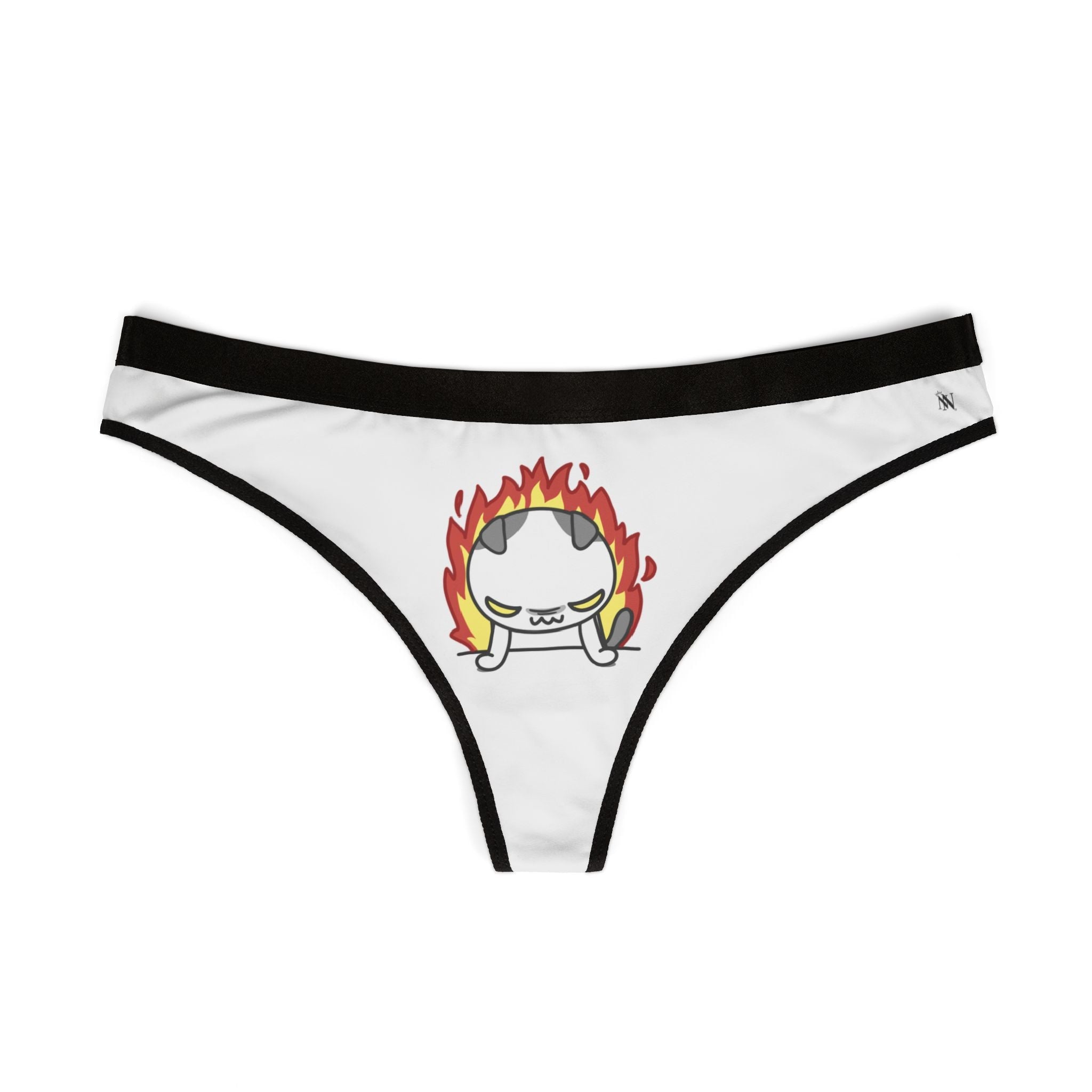 This Kitty Is On Fire | Mix & Match Women’s Fun-Flirty Lovers’ Thongs