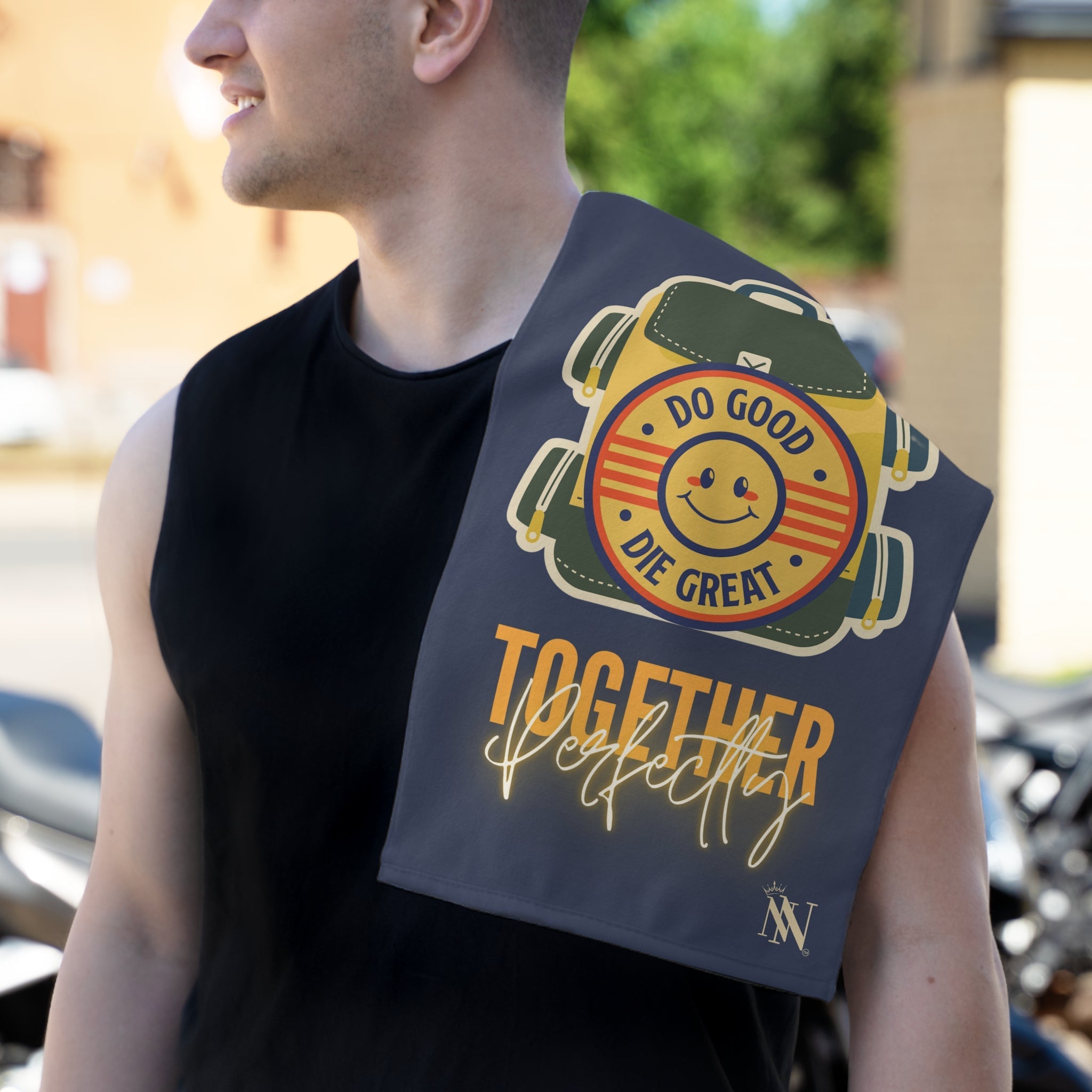 Do Good Die Great Backpacking | Mix & Match Soft Fun-Flirty Lovers’ Towels