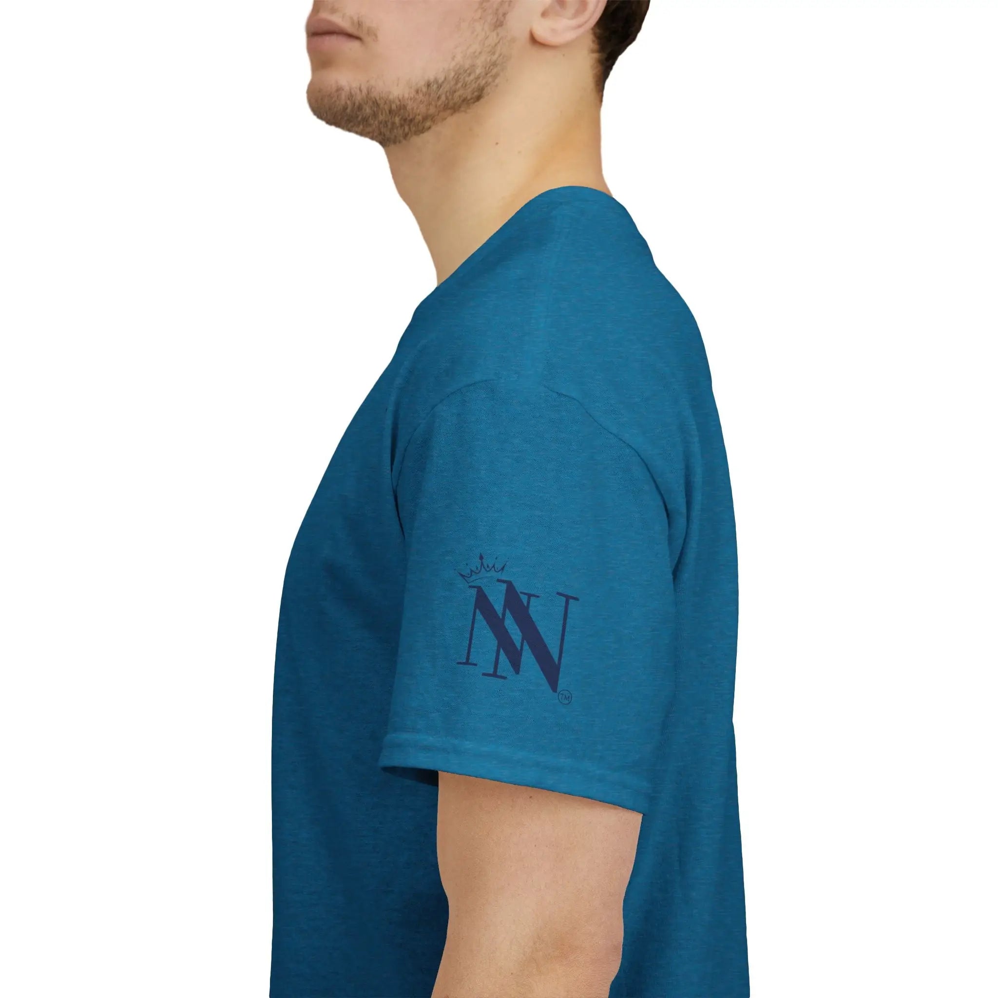 Blue Fish Bone | Mix & Match 100% Cotton Unisex Fun-Flirty Lovers’ Tees