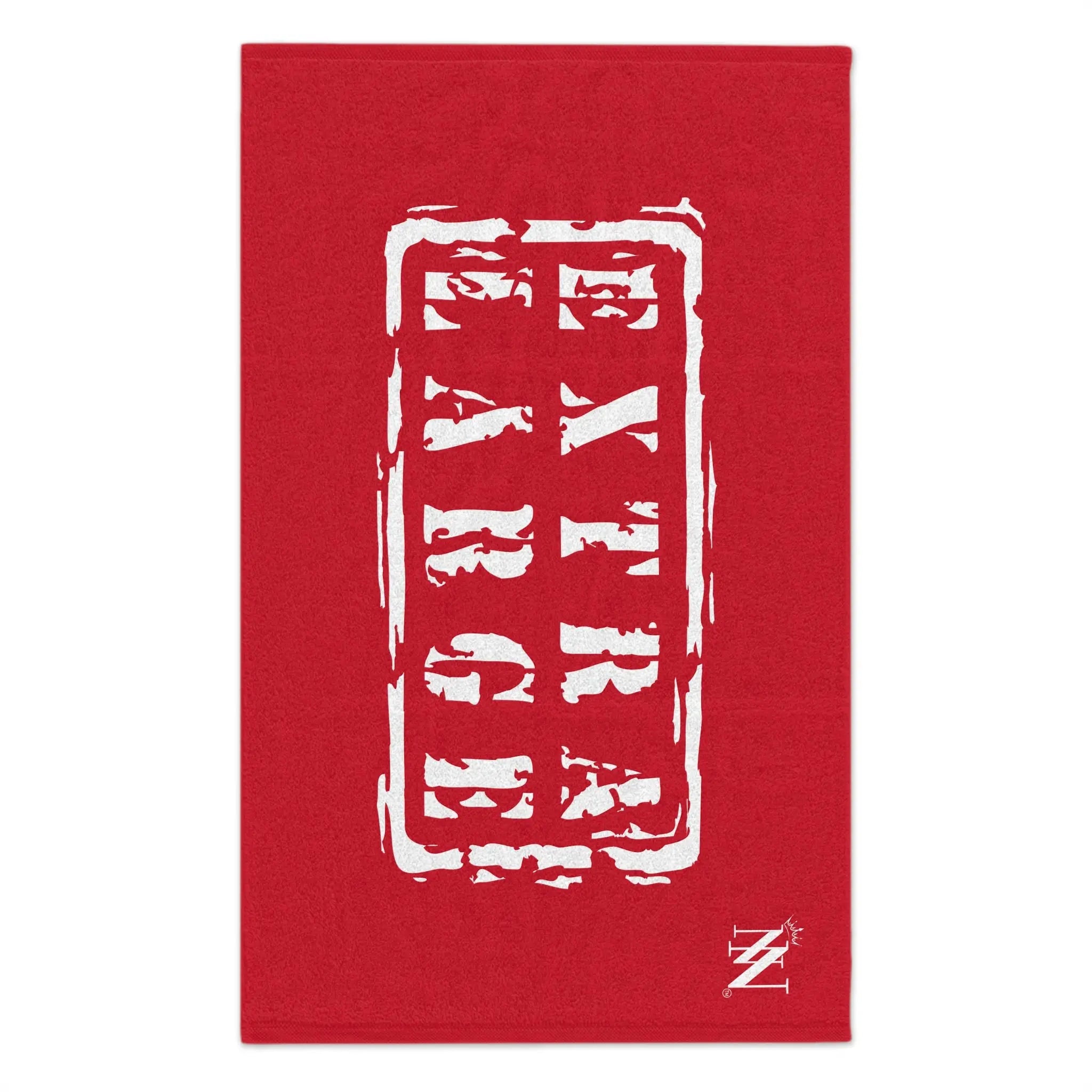 Extra Large Red | Mix & Match Soft Fun-Flirty Lovers’ Towels