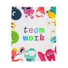 Teamwork Monster | Mix & Match Soft Fun-Flirty Lovers’ Blankets