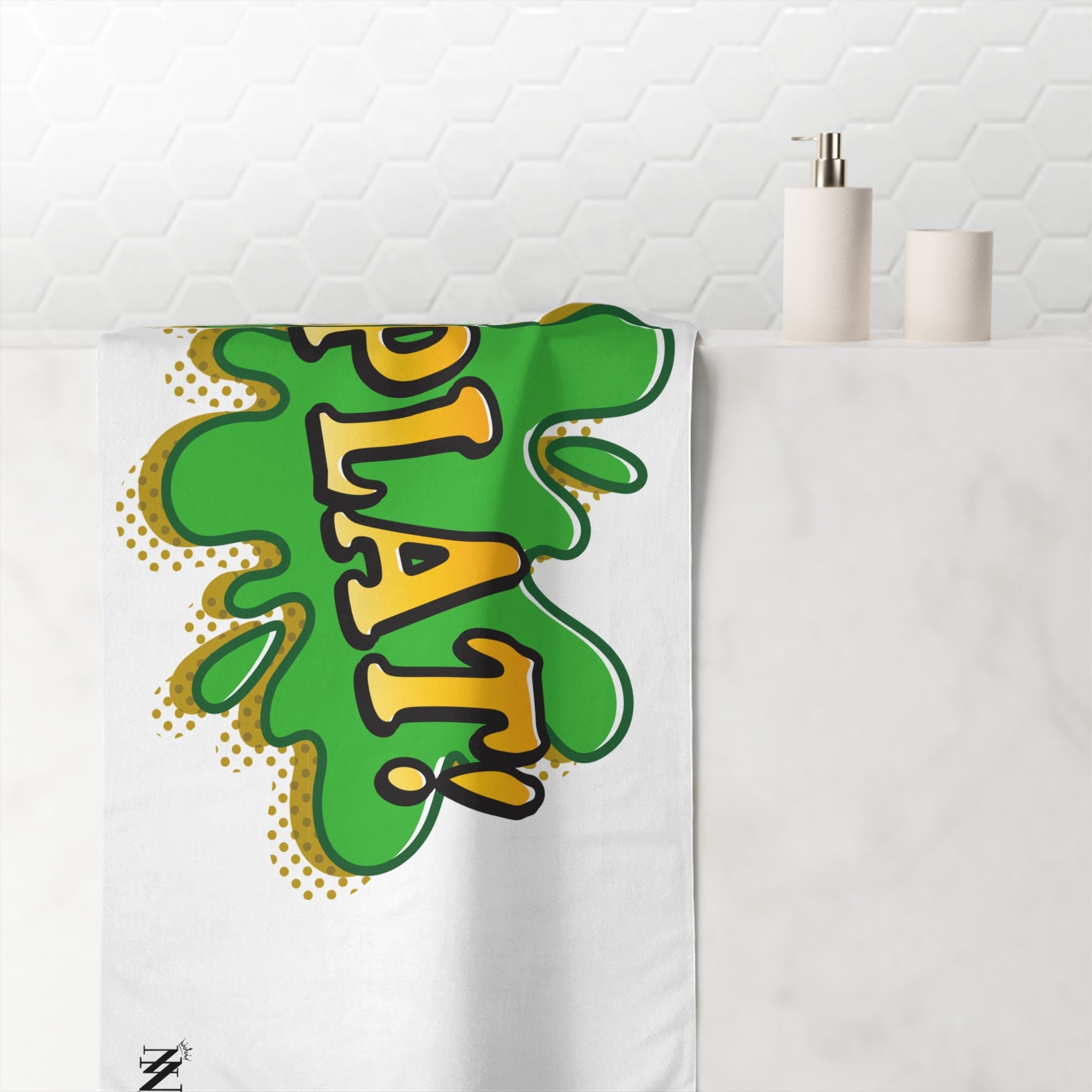 Splat! Cartoon Fun | Mix & Match XL Fun-Flirty Lovers’ Towels