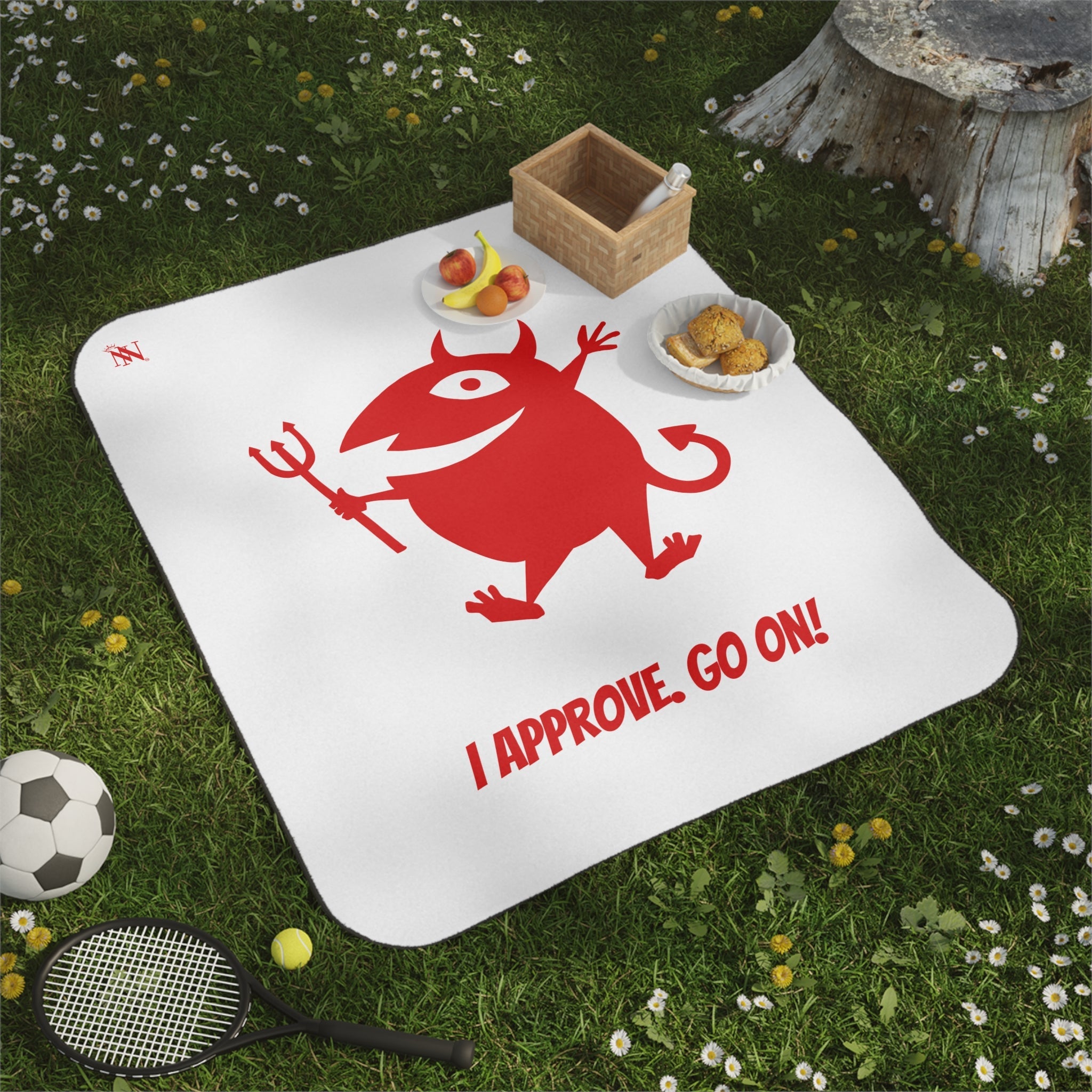 I Approve. Go On! | Mix Match Fun-Flirty Lovers’ Water-Resistant Blankets