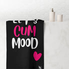 Let’s Cum Mood Hearts Fun Over Sized Sex Towel