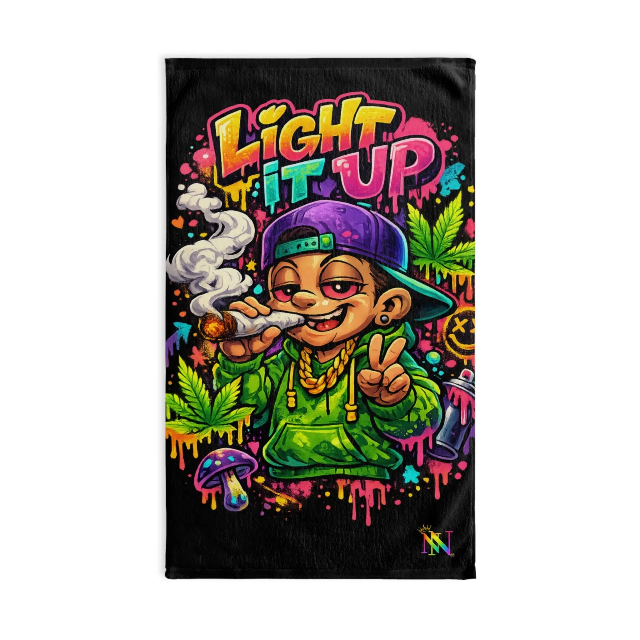 Light It Up 420 Cum Towel
