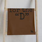 Thanks for the ’D’ Brown | Mix & Match Classic Fun-Flirty Lovers’ Towels