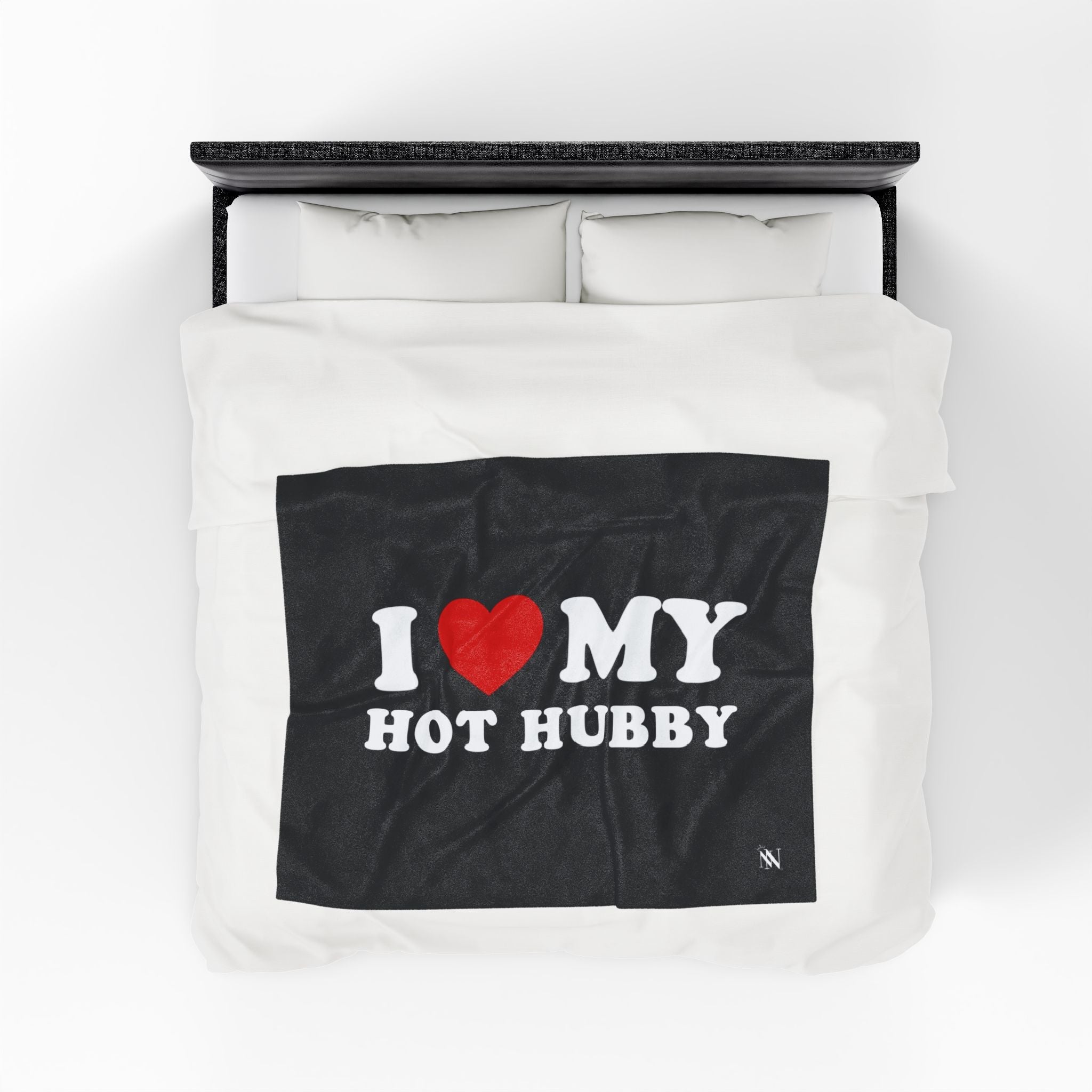 I Love My Hot Hubby | Mix & Match Soft Fun-Flirty Lovers’ Blankets
