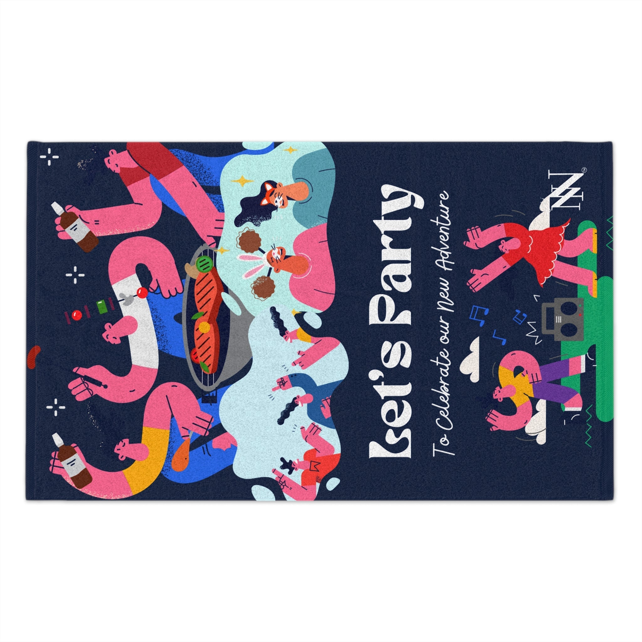 Let’s Party | Mix & Match Soft Fun-Flirty Lovers’ Towels