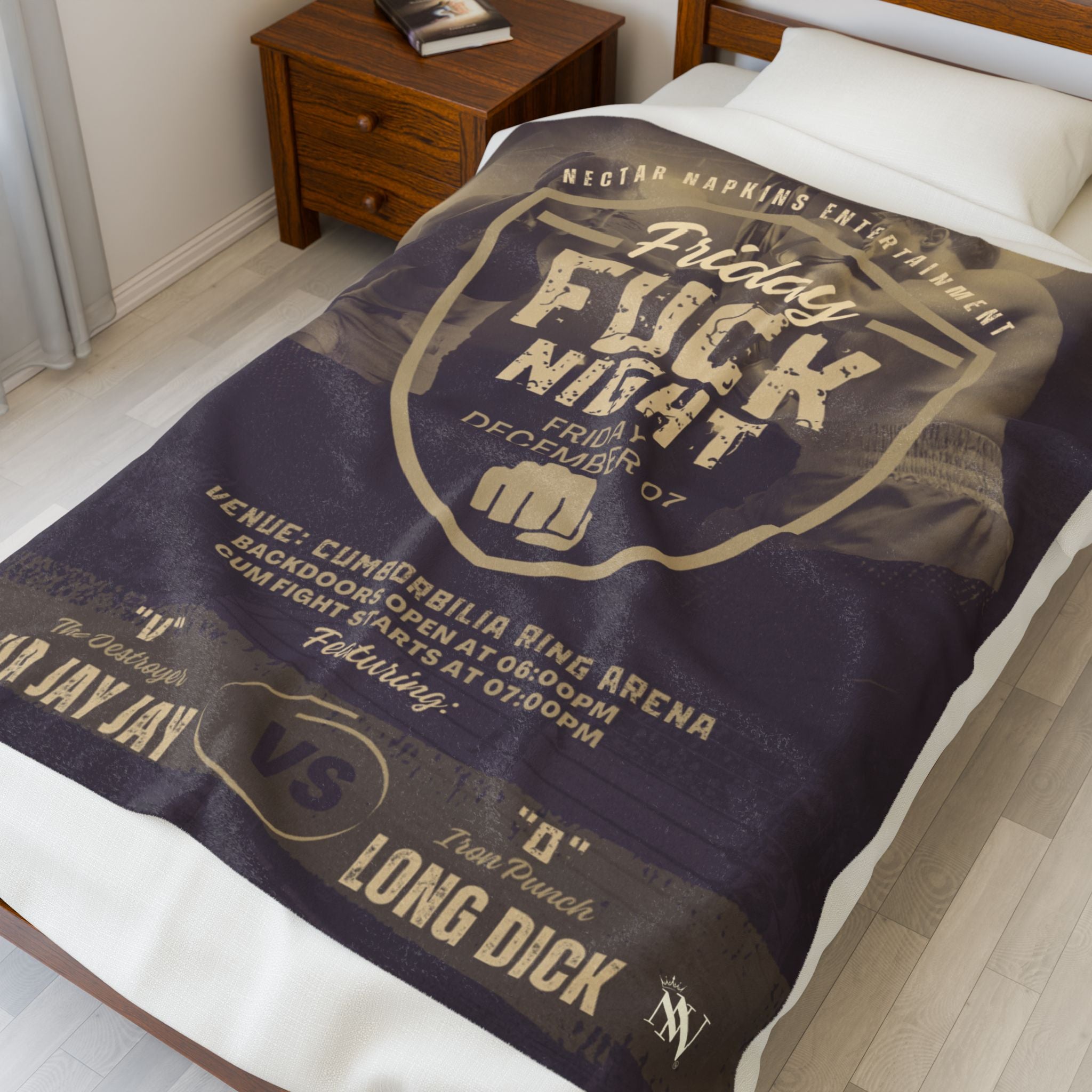 Friday Fight Night | Mix & Match Fun-Flirty Lovers’ Blankets