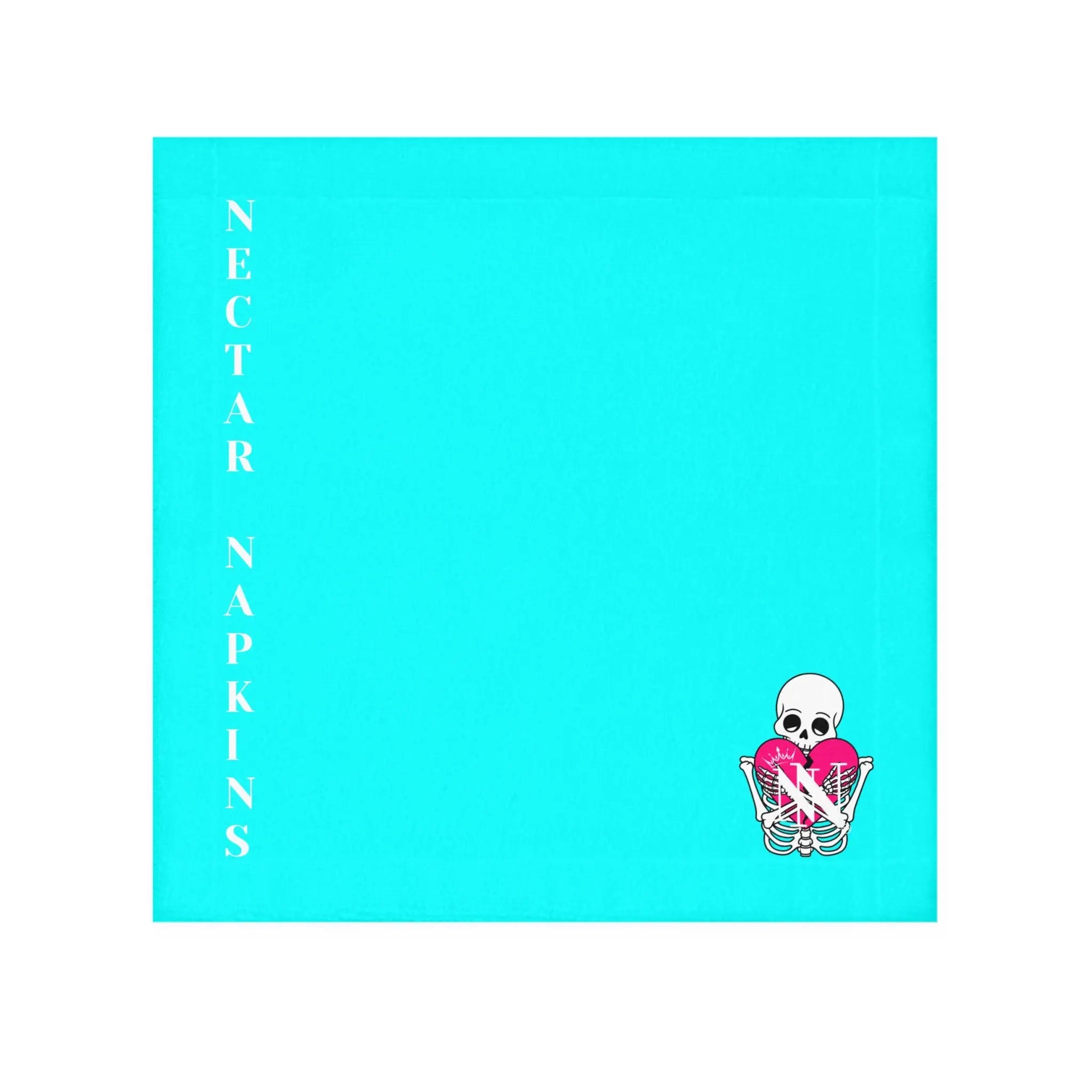 Nectar Napkins Brand Neon Blue Microfiber Cum Rag